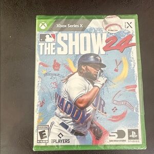 Microsoft Xbox Game Case with Green and Red Accents